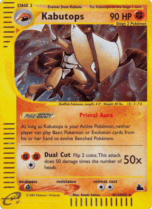 Kabutops 13, Skyridge
