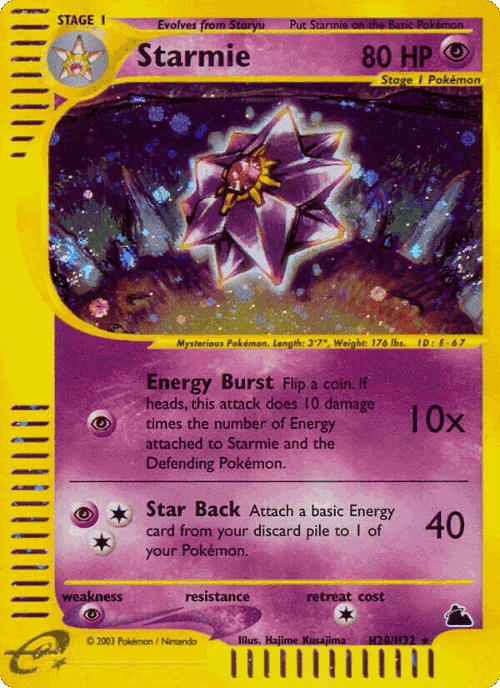 Starmie 28, Skyridge