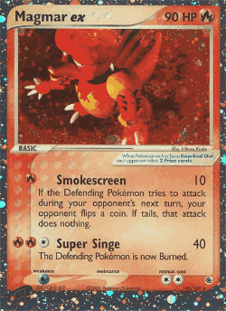 Magmar ex 100, Ruby & Sapphire