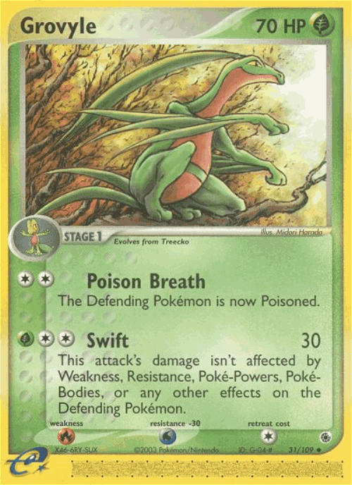 Grovyle 31, Ruby & Sapphire