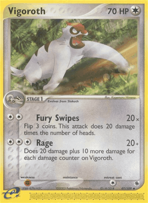 Vigoroth 47, Ruby & Sapphire