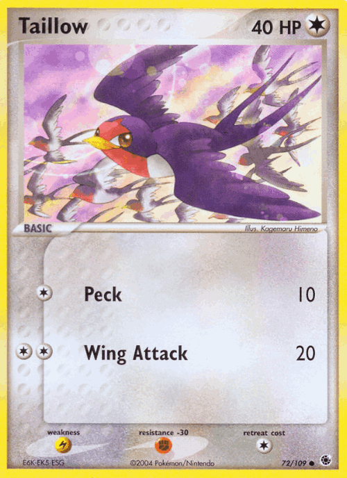 Taillow 72, Ruby & Sapphire