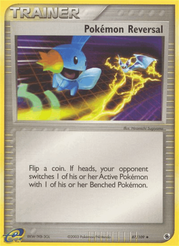 Pokémon Reversal #87 from Ruby & Sapphire - Uncommon - Illustrated by Hiromichi Sugiyama