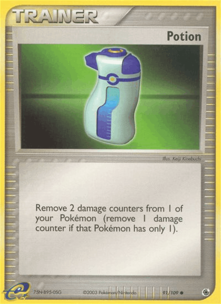 Potion #91 from Ruby & Sapphire - Common - Illustrated by Keiji Kinebuchi