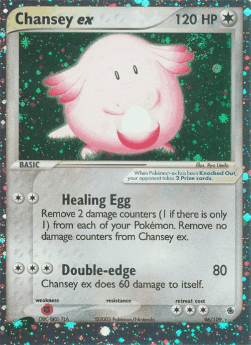 Chansey ex 96, Ruby & Sapphire