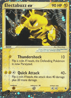 Electabuzz ex 97, Ruby & Sapphire