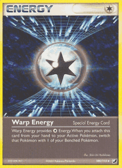 Warp Energy 100, Unseen Forces
