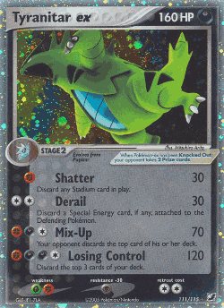 Tyranitar ex 111, Unseen Forces
