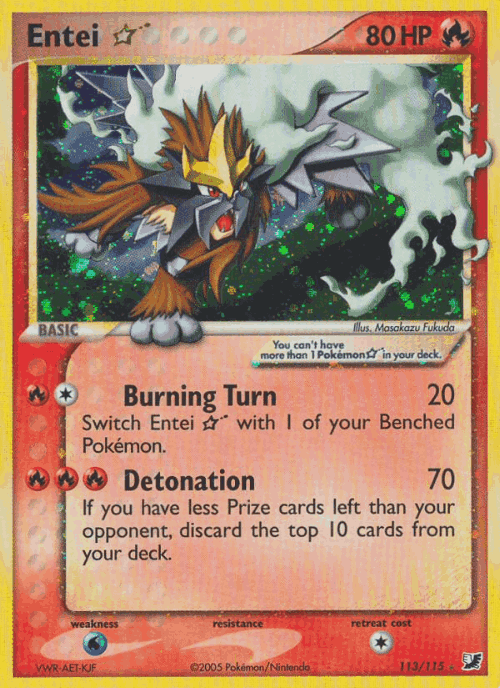 Entei ☆ 113, Unseen Forces