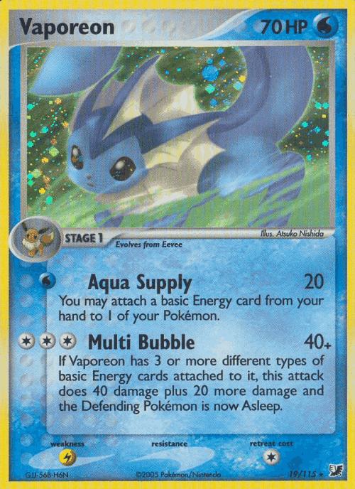 Vaporeon 19, Unseen Forces