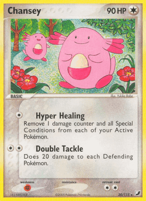 Chansey 20, Unseen Forces