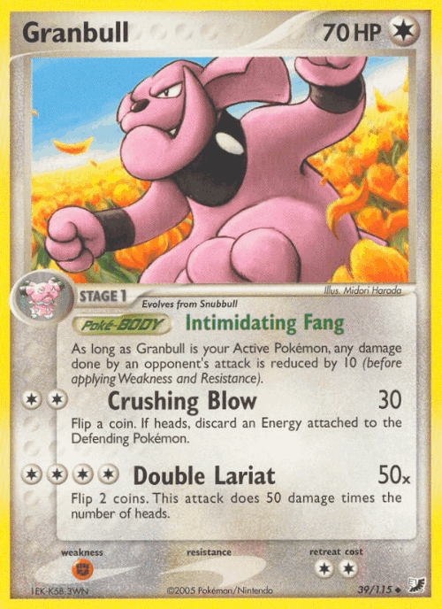 Granbull Unseen Forces card
