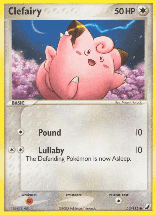 Clefairy 53, Unseen Forces