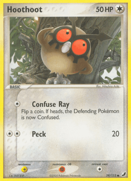Hoothoot 59, Unseen Forces