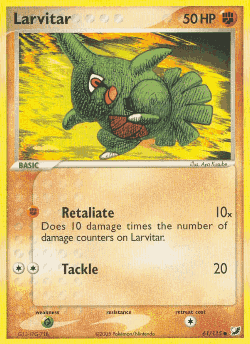 Larvitar 61, Unseen Forces