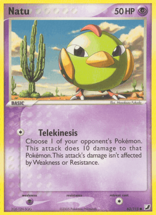 Natu 63, Unseen Forces