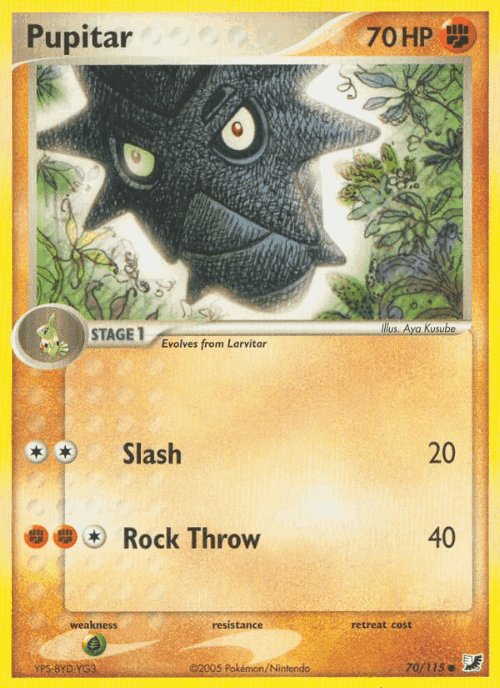 Pupitar 70, Unseen Forces