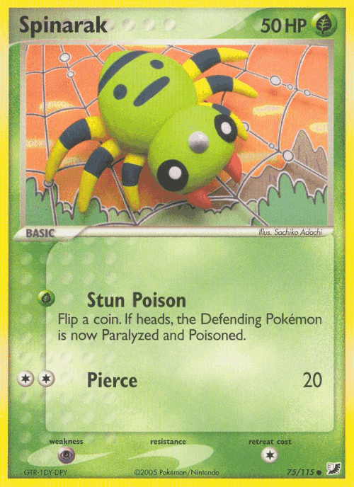 Spinarak 75, Unseen Forces