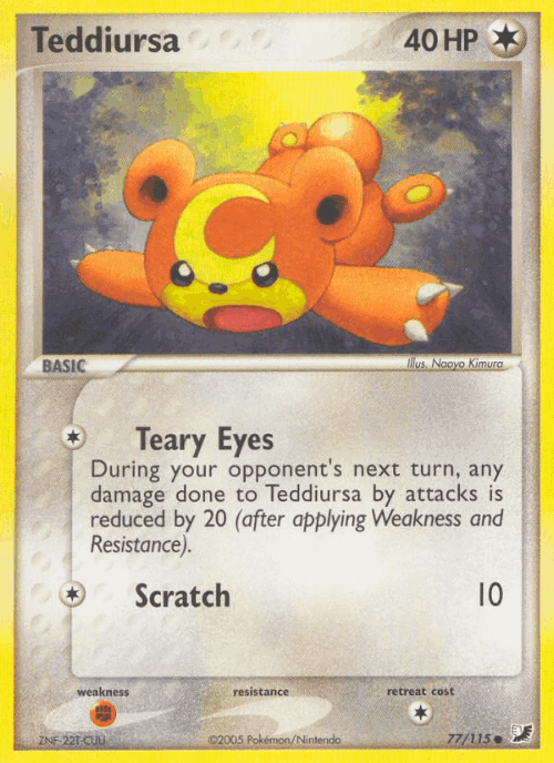 Teddiursa 77, Unseen Forces