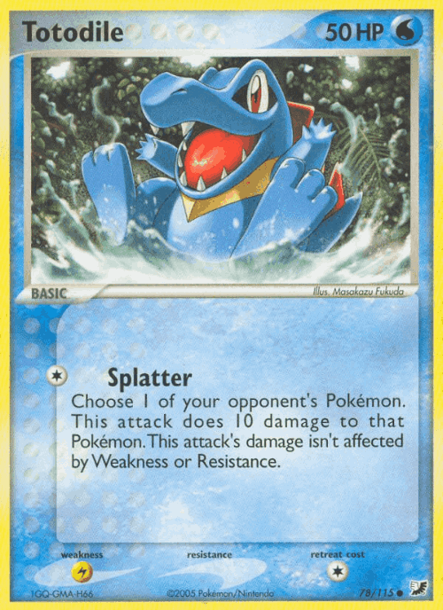 Totodile 78, Unseen Forces