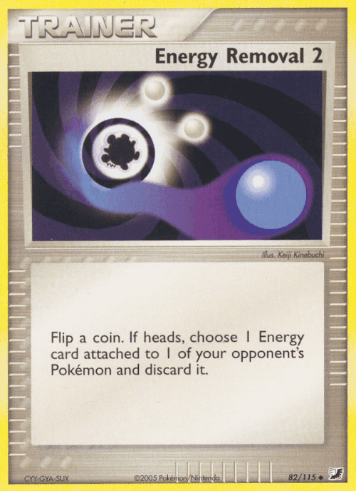 Energy Removal 2 Unseen Forces card
