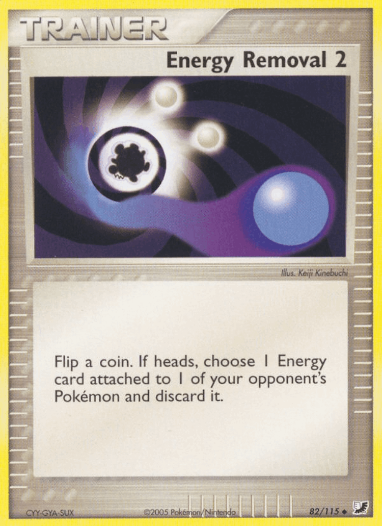 Energy Removal 2 #82 from Unseen Forces - Uncommon - Illustrated by Keiji Kinebuchi
