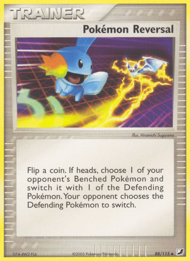 Pokémon Reversal #88 from Unseen Forces - Uncommon - Illustrated by Hiromichi Sugiyama