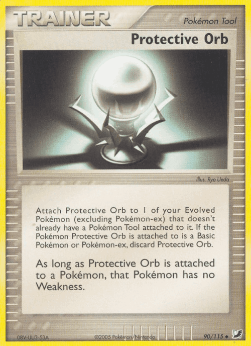 Protective Orb Unseen Forces card