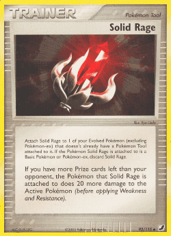 Solid Rage 92, Unseen Forces