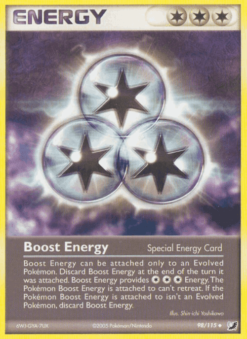 Boost Energy Unseen Forces card