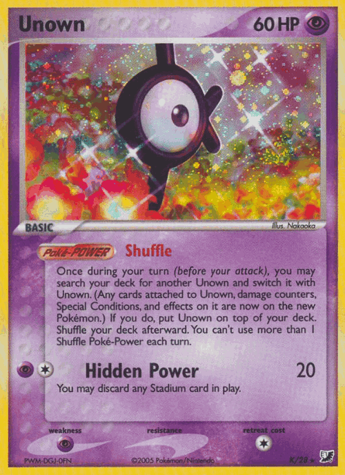 Unown, Unseen Forces