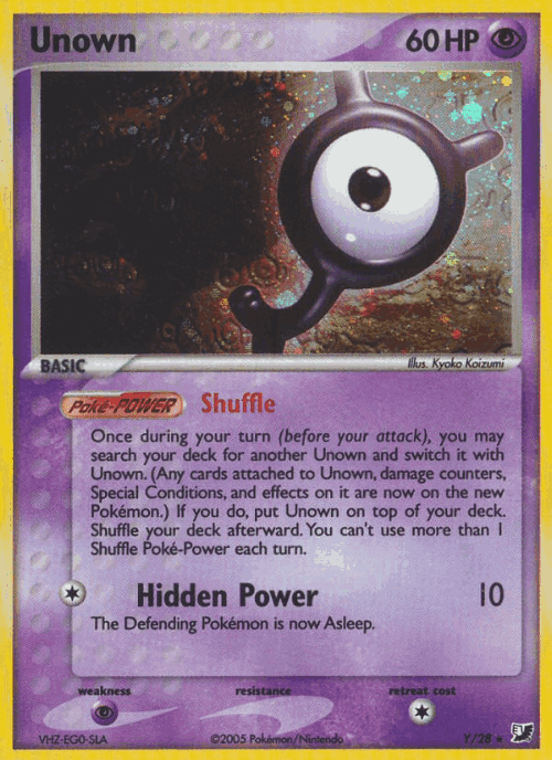 Unown, Unseen Forces