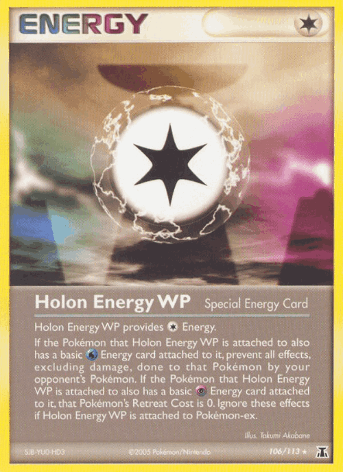Holon Energy WP 106, Delta Species