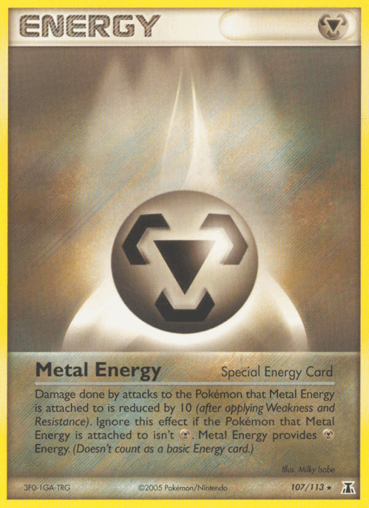 Metal Energy #107 from Delta Species - Rare - Illustrated by Milky Isobe