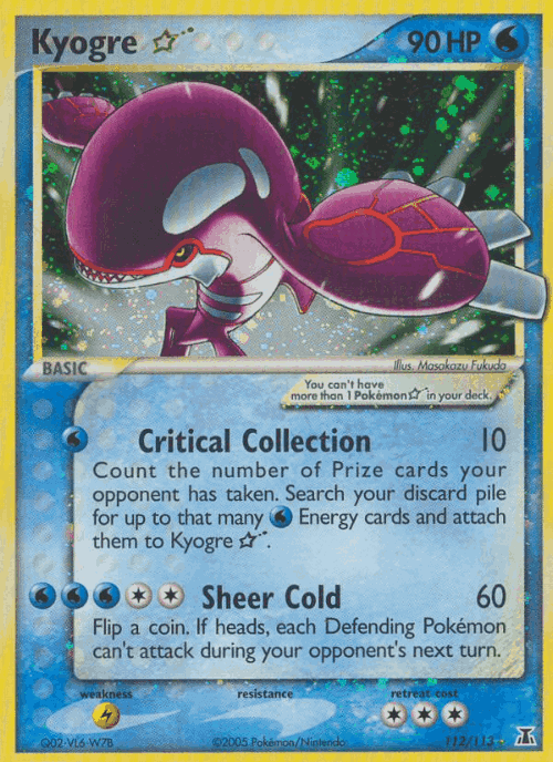 Kyogre ☆ 112, Delta Species