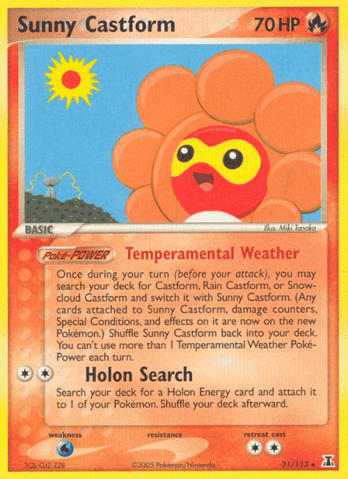 Sunny Castform 31, Delta Species