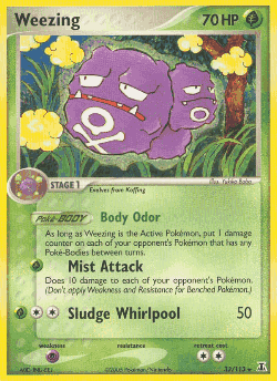Weezing 33, Delta Species