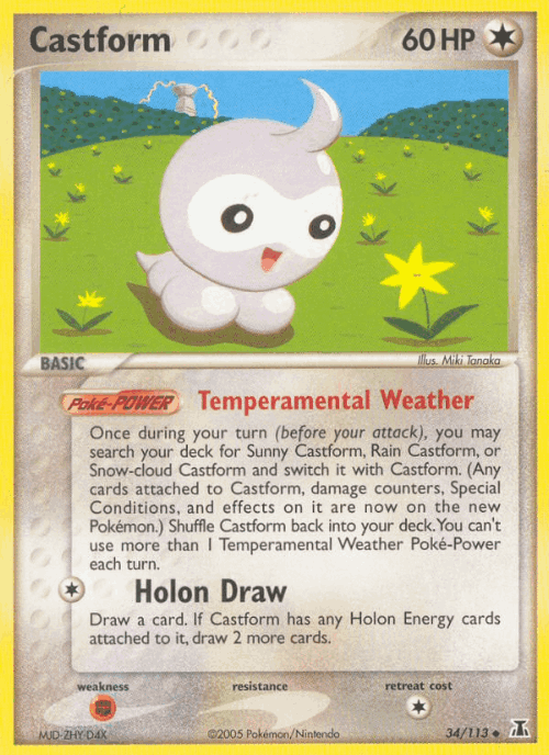 Castform 34, Delta Species
