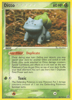 Ditto 36, Delta Species