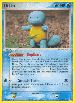 Ditto 40, Delta Species