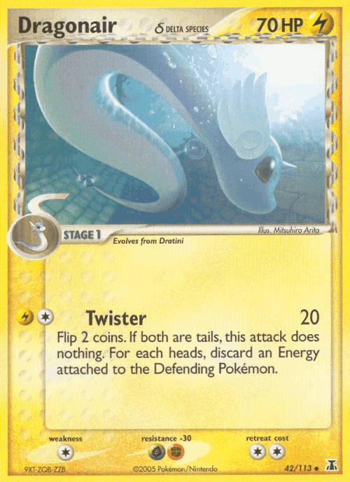 Dragonair δ 42, Delta Species