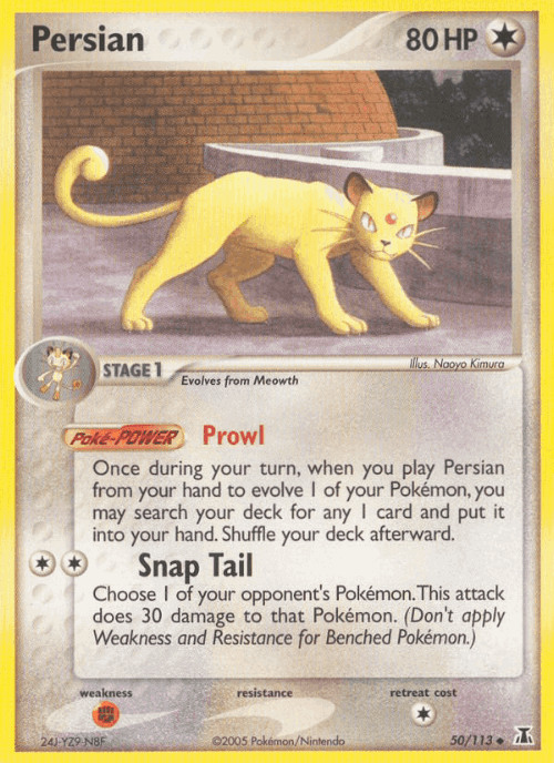 Persian 50, Delta Species