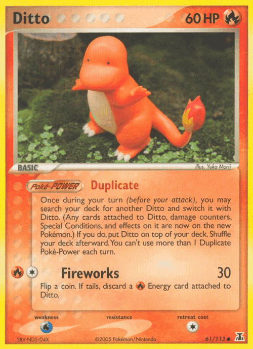 Ditto 61, Delta Species