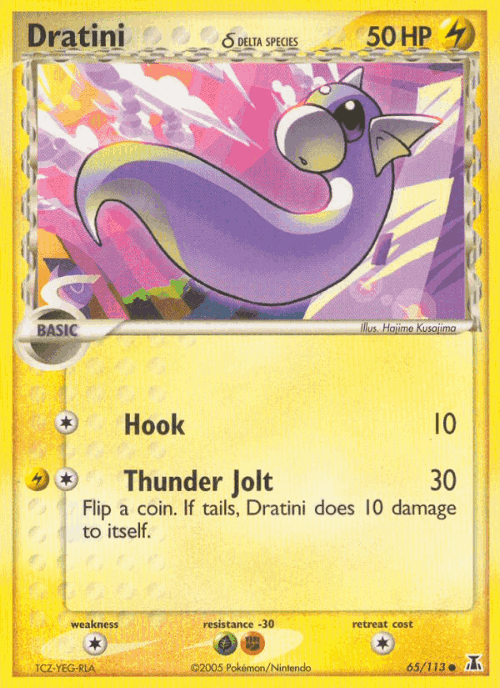 Dratini δ 65, Delta Species