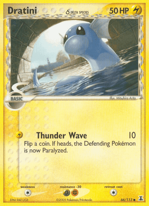 Dratini δ 66, Delta Species