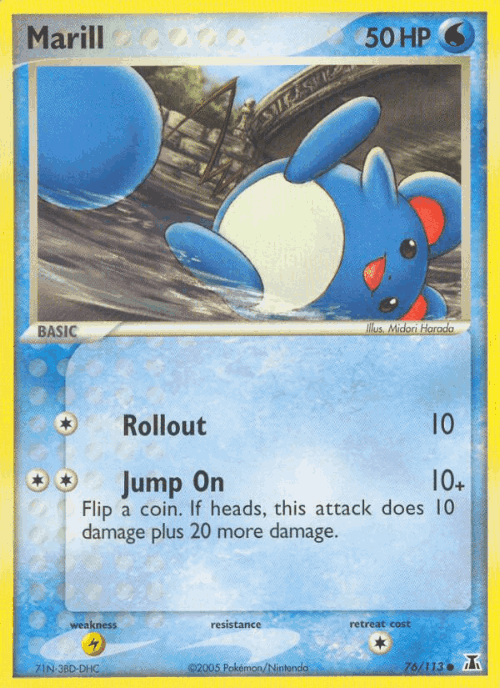 Marill 76, Delta Species