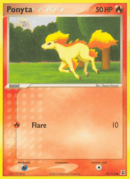 Ponyta 78, Delta Species
