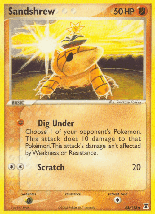 Sandshrew 82, Delta Species