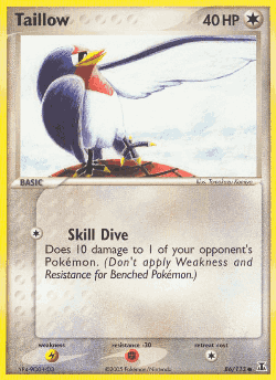 Taillow 86, Delta Species