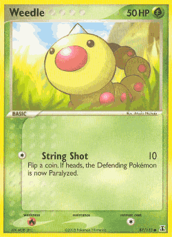 Weedle 87, Delta Species